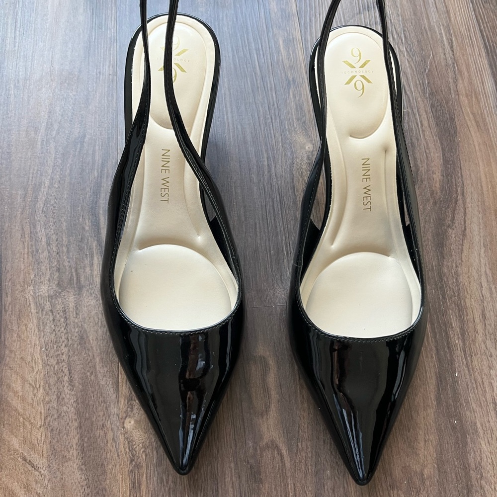 NINE WEST sling back pumps - Picture 7 of 7
